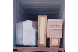 RF enclosure ready for shipment